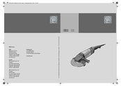 Fein WSG20-180 Instrucciones De Uso