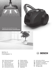 Bosch Compaxx`x BZGL2 Serie Instrucciones De Uso