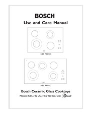 Bosch NES 930 UC Manual De Uso Y Cuidado