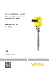 Vega VEGASWING 63 Instrucciones De Servicio