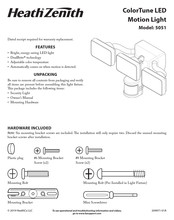 Heath Zenith 5051 Manual Del Usuario