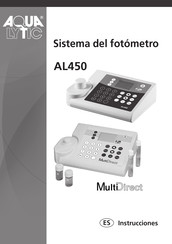 Aqualytic MultiDirect AL450 Instrucciones