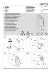 Sauter ASM 124 Instrucciones De Montaje