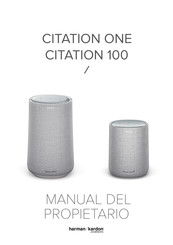 Harman Kardon CITATION ONE Manual Del Propietário