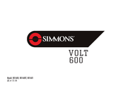 Simmons VOLT 600 Manual Del Usario