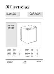 Electrolux RM 4401 Manual