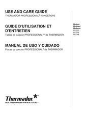 Thermador PROFESSIONAL PCG30 Manual De Uso Y Cuidado