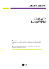 LG L245WP Guia Del Usuario
