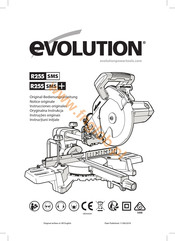 Evolution R255SMS+ Instrucciones Originales