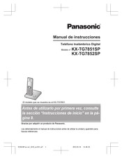 Panasonic KX-TG7852SP Manual De Instrucciones