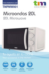 TM Electron TMPMW001 Manual De Instrucciones