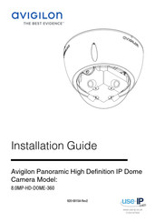 Avigilon 8.0MP-HD-DOME-360 Guia De Instalacion