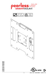 peerless-AV SMARTMOUNT ST632 Instrucciones De Instalación