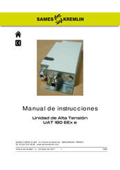 SAMES KREMLIN UAT 180 EEx e Manual De Instrucciones