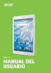 Acer Iconia One 8 Manual Del Usuario