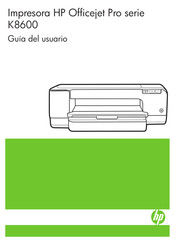 HP Officejet Pro K8600 Guia Del Usuario