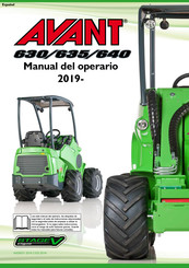 AVANT 600 Serie Manual Del Operario