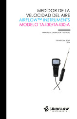 TSI AIRFLOW TA430-A Manual De Operación Y Servicio