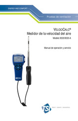 Tsi VELOCICALC 9535 Manual De Operación Y Servicio