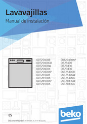 Beko DUT25400W Manual De Instalación