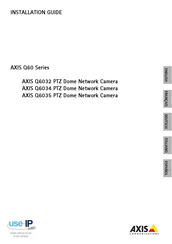 Axis Q6032 PTZ Guia De Instalacion