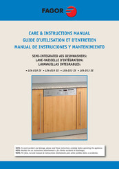 Fagor LFA-019 IX Manual De Instruciones Y Mantenimiento