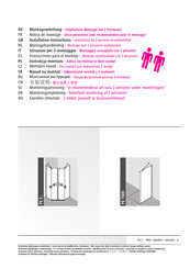 Kermi PE F  Serie Instrucciones Para El Montaje