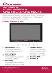 Pioneer AVIC-F80DAB Guía De Uso Rápido