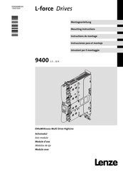 Lenze E94xMxE0094 Instrucciones Para El Montaje