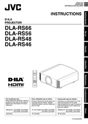 JVC DLA-RS66 Manual Del Usuario