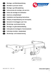 Westfalia 349024 Instrucciones De Montaje