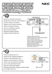 NEC M300W Guia De Inicio Rapido