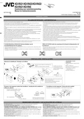 JVC KD-R423 Manual De Instrucciones