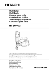 Hitachi Koki NV 50AG2 Instrucciones De Manejo