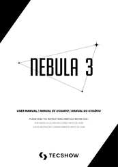 TECshow NEBULA 3 Manual De Usuario