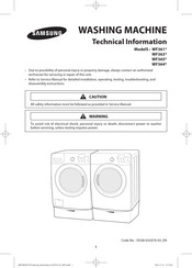 Samsung WF364 Serie Información Técnica