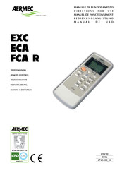 AERMEC FCA R Manual De Uso