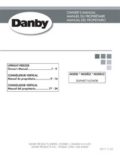 Danby DUFM071A2WDB Manual Del Propietário