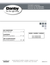 Danby DAC180EB2WDB Manual Del Propietário