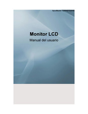 Samsung SyncMaster T200HD Manual Del Usuario