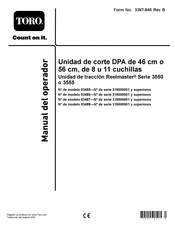 Toro 03485 Manual Del Operador
