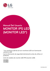 LG 34UM68 Manual Del Usuario