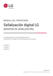 LG 65TR3BF-B Manual Del Propietário