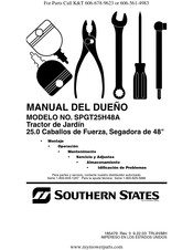 Southern States SPGT25H48A Manual Del Dueño