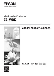 Epson EB-W8D Manual De Instrucciones