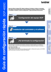 Brother DCP-4020C Guía De Configuración Rápida