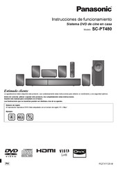 Panasonic SC-PT480 Instrucciones De Funcionamiento