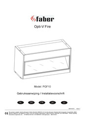 Faber PGF10 Manual Del Usuario