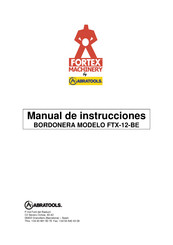 ABRATOOLS Fortex FTX-12-BE Manual De Instrucciones