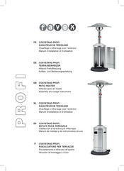 favex COSYSTAND PROFI Manual De Montaje Y De Instrucciones De Uso